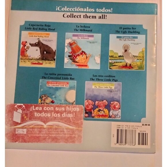 Bilingual Tales El Patito Feo The Ugly Duckling by Luz Orihuela Paperback Book - Picture 2 of 2